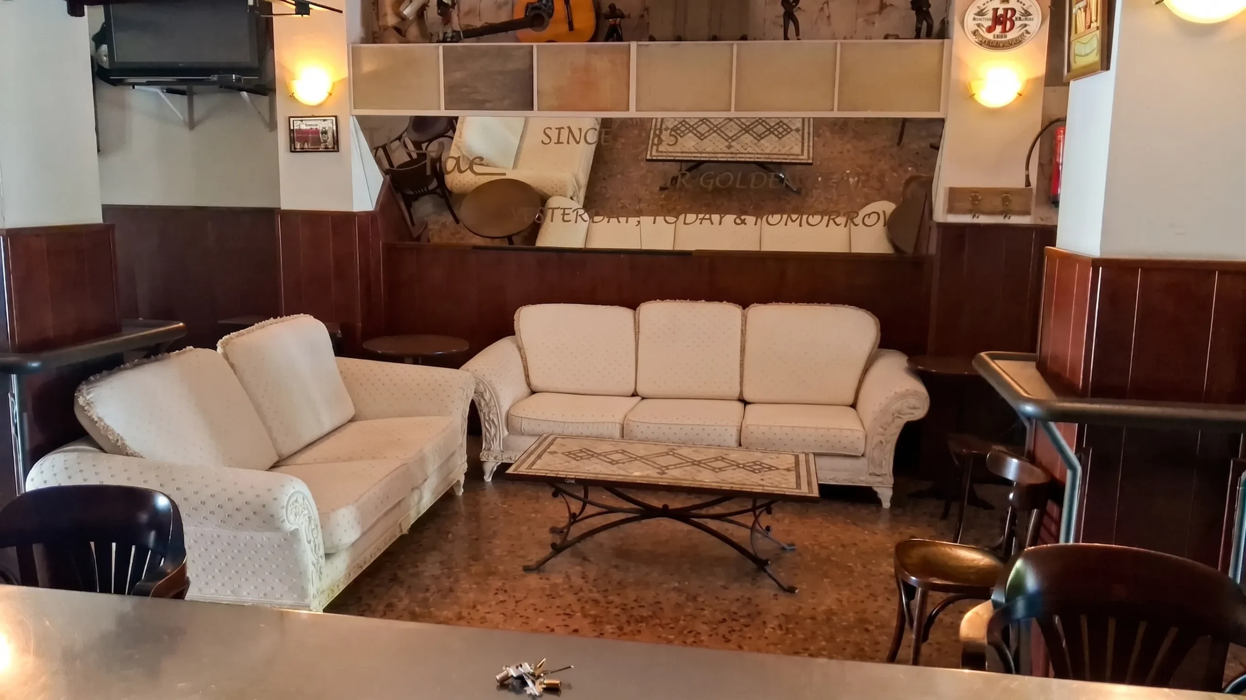 Espacio de sofas